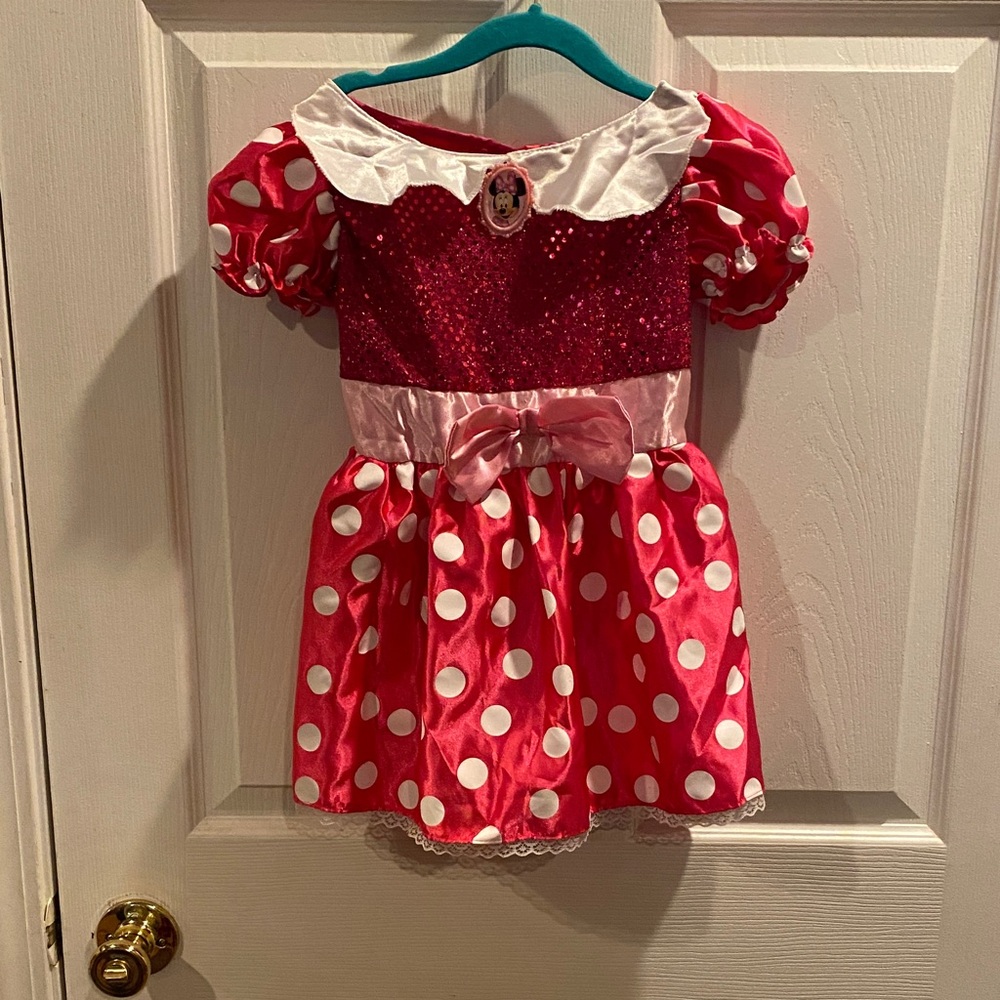 Kids Red Polka Dot Costume Dress
